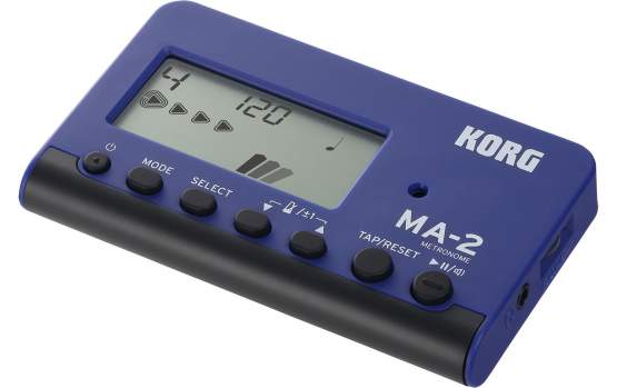Korg MA-2 Metronom, digital, blau/schwarz 
