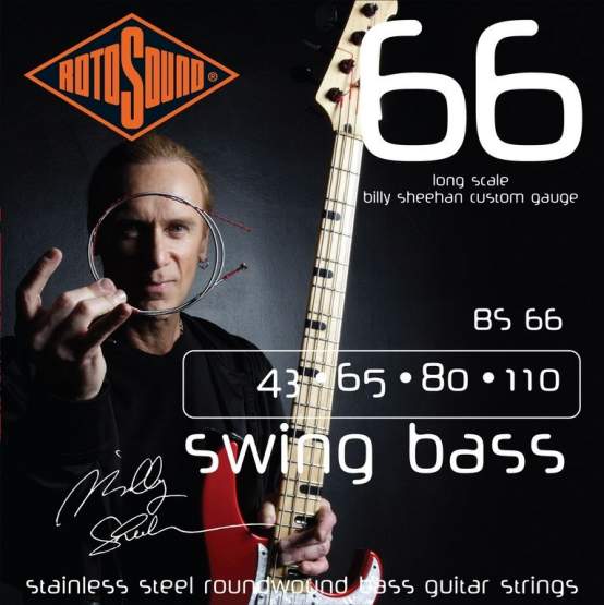 Rotosound E-Bass Saiten BS66 Billy Sheehan Signature 