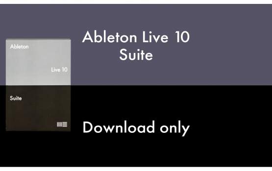 Ableton Live 10 Suite, UPG from Live 7-9 Suite - Download 