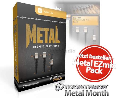ToonTrack Metal EZmix Pack (Licence Key) 