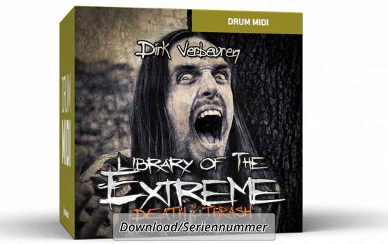 ToonTrack Library of the Extreme - Death & Thrash MIDI-Pack (Licence Key) 