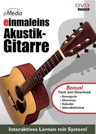 eMedia einmaleins Akustik Gitarren 
