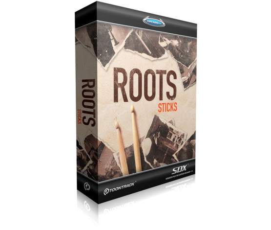 ToonTrack Roots "Sticks" SDX (Licence Key) 