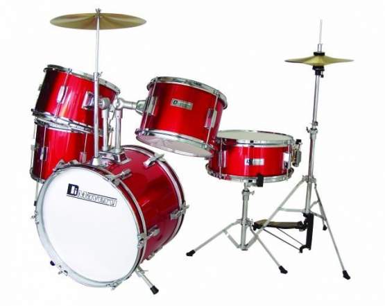 Dimavery JDS-305 Kinder Schlagzeug, rot 