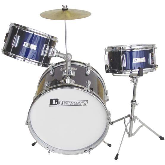 Dimavery JDS-203 Kinder Schlagzeug, blau 