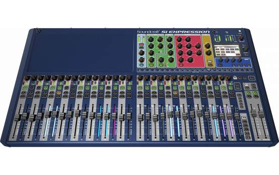 Soundcraft SI Expression 3 - 68-Kanal Mischpult mit 32 Fadern 