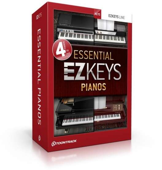 ToonTrack EZkeys Essential Pianos Bundle (Licence Key) 