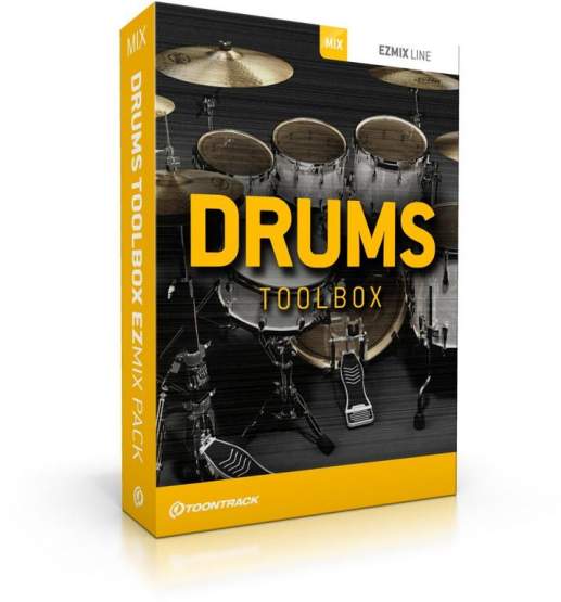 ToonTrack Drums Toolbox EZmix Pack (Licence Key) 