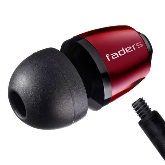V-Moda Faders by Ear Armor, rouge 