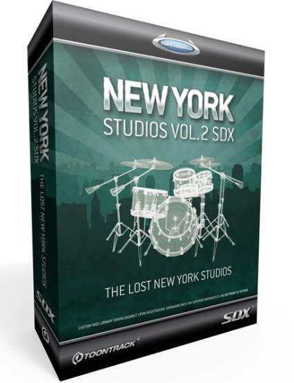 ToonTrack New York Studios Vol.2 SDX (Licence Key) 