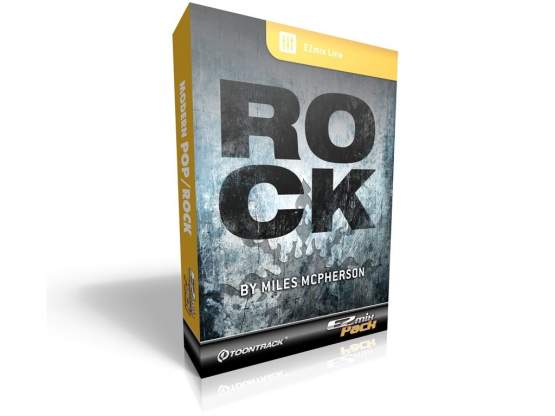ToonTrack Rock by Miles McPherson EZmix Pack (Licence Key) 