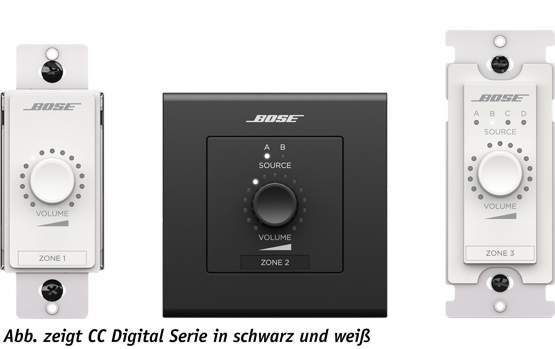 Bose Pro ControlCenter CC3D schwarz, Stück 