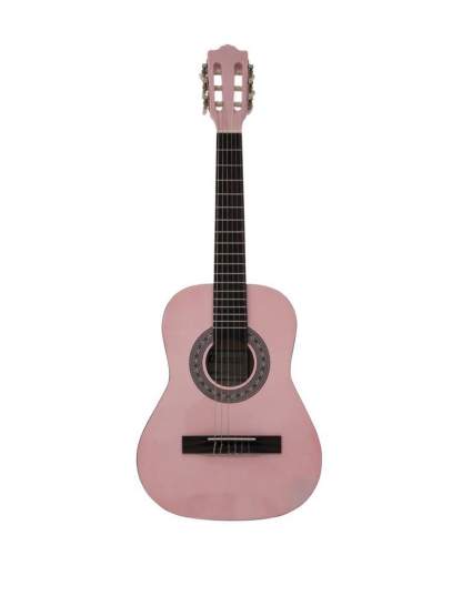 Dimavery AC-303 Klassik-Gitarre 1/2, pink 