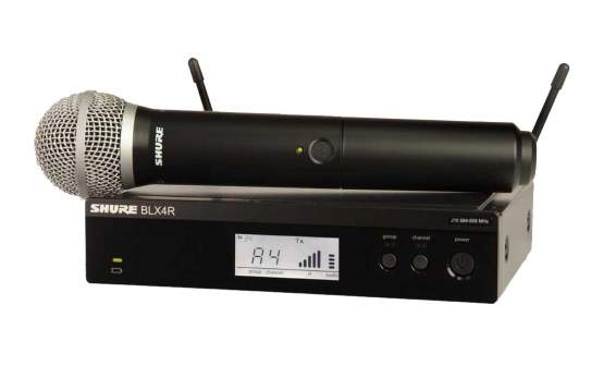 Shure BLX24R/PG58 K3E Funksystem (606 bis 630 MHz) 