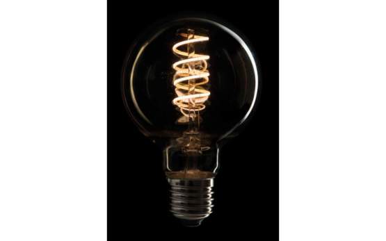 Showtec LED Filament Bulb E27 5W, Dimmable, Gold glass cover, 80 x 120mm 