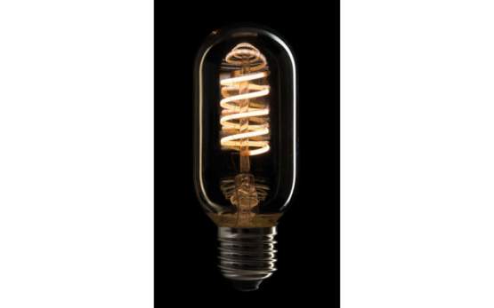 Showtec LED Filament Bulb E27 5W, Dimmable, Gold glass cover, 45 x 111mm 