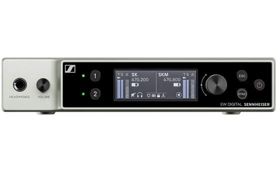 Sennheiser EW-DX EM 2 Dante, Frequenzbereich U1/5 823,2-831,8 MHz & 863,2-864,8 MHz 