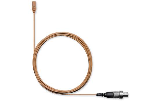 Shure UL4C/C-LM3-A UL4 Lavaliermikrofon mit Nierencharakteristik, LEMO3-Stecker, cocoa, inkl. Zubehör 