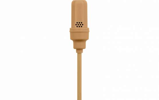 Shure UL4T/C-MTQG-A UL4 Lavaliermikrofon mit Nierencharakteristik, MTQG-Stecker, beige, inkl. Zubehör 