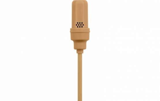 Shure UL4T/C-LM3-A UL4 Lavaliermikrofon mit Nierencharakteristik, LEMO3-Stecker, beige, inkl. Zubehör 