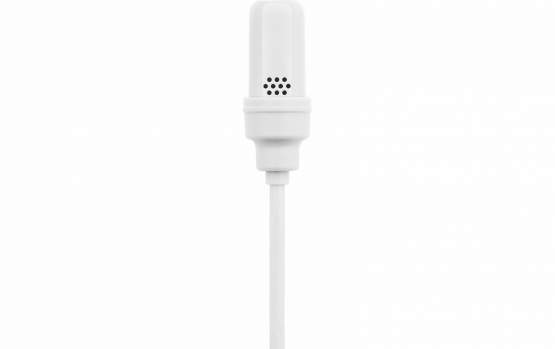 Shure UL4W/C-LM3-A UL4 Lavaliermikrofon mit Nierencharakteristik, LEMO3-Stecker, weiss, inkl. Zubehör 
