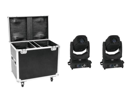 Eurolite Set 2x LED TMH-X20 Moving-Head Spot + Case 