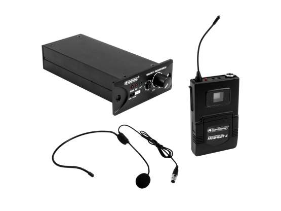 Omnitronic Set MOM-10BT4 Empfangsmodul + Taschensender + Headset 