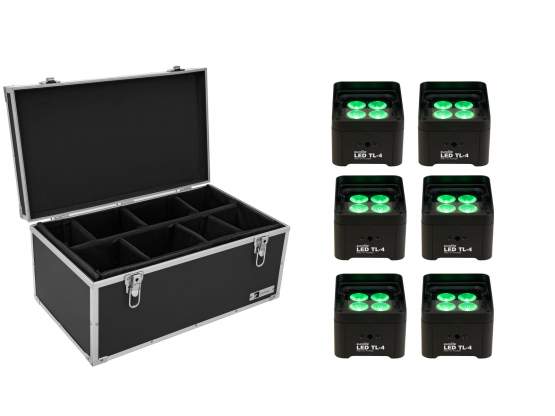 Eurolite Set 6x LED TL-4 Trusslight + Case 