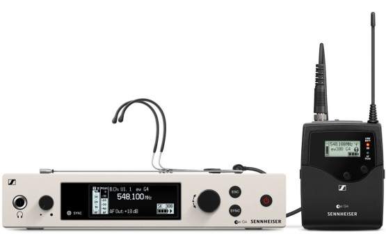 Sennheiser ew 300 G4 Headmic1-RC DW Frequenz (790 - 865 MHz) 