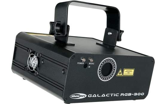 Showtec Galactic RGB-300 Value Line 300mW RGB Laser with IR remote 