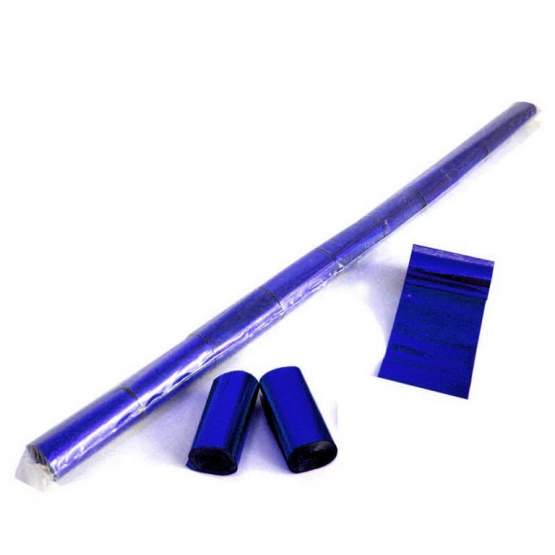 Magic FX Metallic Luftschlangen 10m x 5cm Blau Beutel 