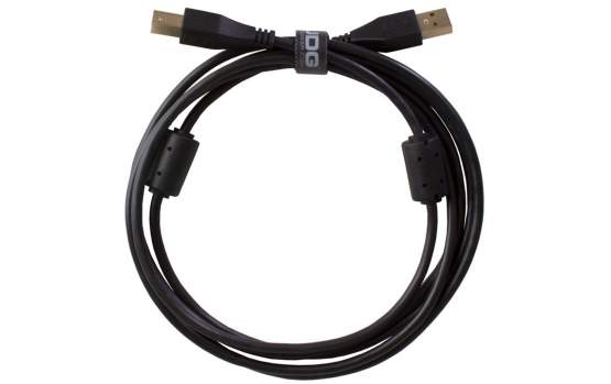UDG Ultimate Audio Cable USB 2.0 A-B Black Straight 1m  (U95001BL) 