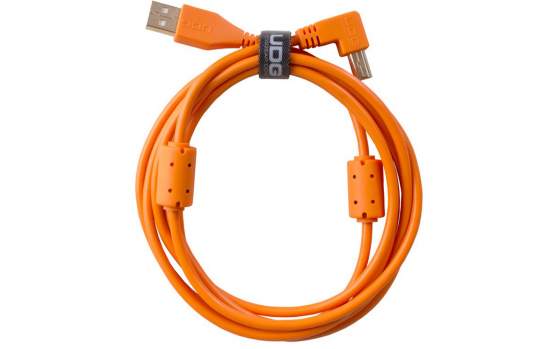 UDG Ultimate Audio Cable USB 2.0 A-B Orange Angled 1m  (U95004OR) 