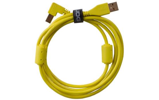 UDG Ultimate Audio Cable USB 2.0 A-B Yellow Angled 3m  (U95006YL) 