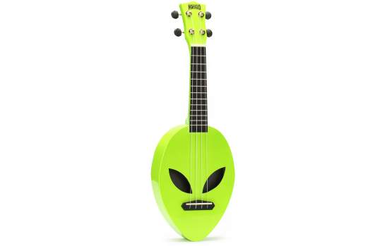Mahalo Creative Ukulele Alien (Neon Green) 