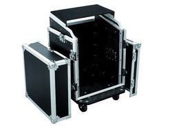 Roadinger Spezial-Kombi-Case LS5 Laptop-Rack, 12HE 