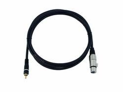 Omnitronic Adapterkabel Cinch / XLR (F) 2m schwarz 