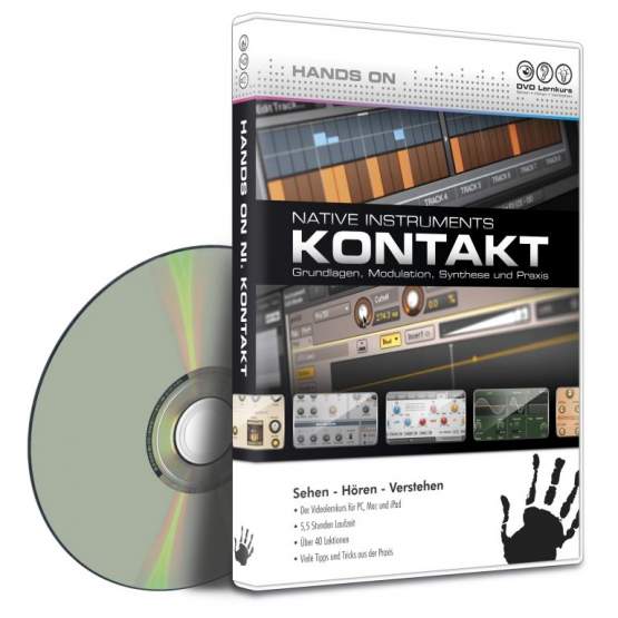 DVD Lernkurs Hands On NI Kontakt 