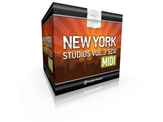 ToonTrack New York Studios Vol.3 MIDI-Pack (Licence Key) 