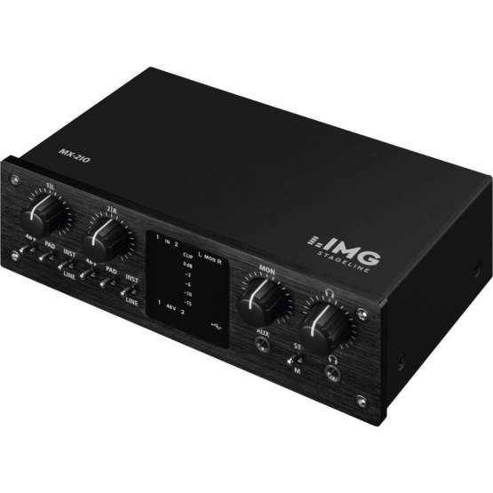 IMG Stageline MX-2IO 2-Kanal Recording Interface 