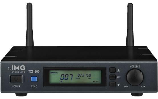 IMG Stageline TXS-900 Empfänger (E-Band: 823-832 MHz und 863-865 MHz) 
