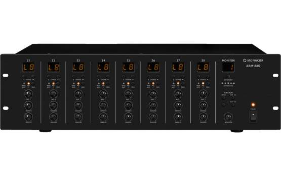 Monacor ARM-880 Matrix & Paging System 