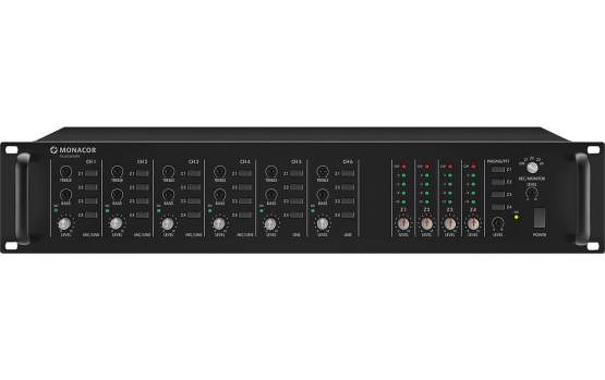 Monacor PA-6040MPX 4-Zonen Vorverstärker 