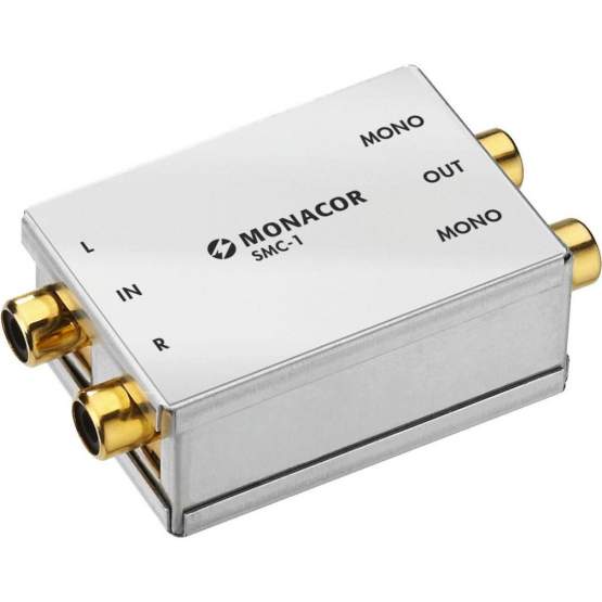 Monacor SMC-1 Stereo-Mono-Konverter 