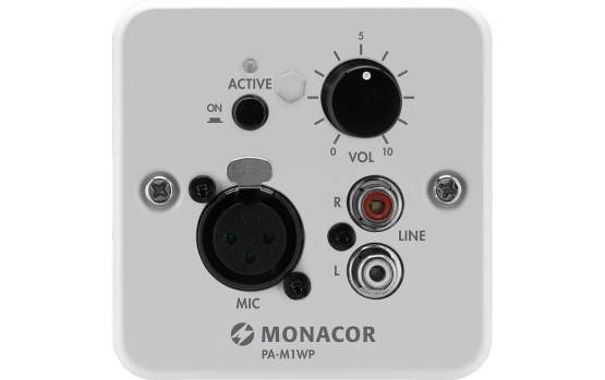 Monacor PA-M1WP Wandmodul 