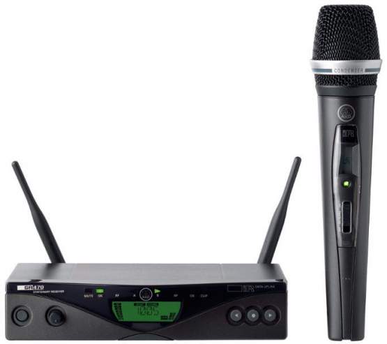 AKG WMS 470 Vocal Set/C5 B8, 570-600 MHz 