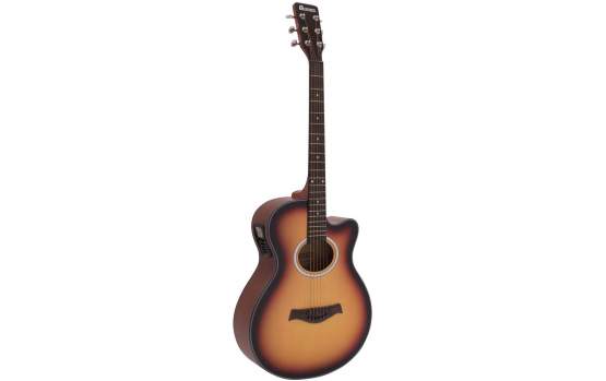 Dimavery AW-400 Western-Gitarre, sunburst 