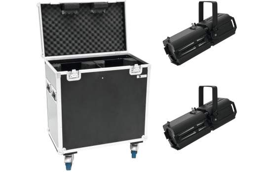 Eurolite Set 2x LED PFE-120 3000K + Case 