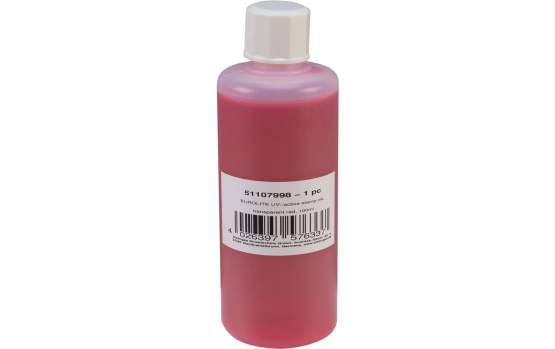 Eurolite UV-aktive Stempelfarbe, transparent rot, 100ml 
