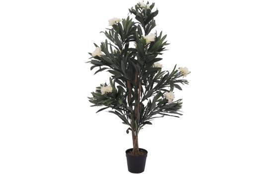 Europalms Oleanderbaum, weiß, 120 cm, Kunststoff 